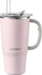 Buydeem Thermo Mug With Straw 700 ml, model DS57, color Pink DS57-P (DS57-P)