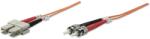 Manhattan 1.0m ST-SC M/M cabluri din fibră optică 1 m OM2 Portocală (470100)