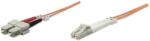 Manhattan 3.0m LC-SC M/M cabluri din fibră optică 3 m OM2 Portocală (470384)