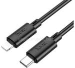 hoco. iPhone 14 Plus / 14 Pro Max / 14 Pro X88 adatkábel Type-C - lightning, 200cm, FEKETE (HOCO_X88_L_2M_BLACK) (HOCO_X88_L_2M_BLACK)