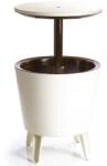 Keter COOL BAR 230900 kerti minibár, 30 l, 49.5x49.5x57-84.5 cm, Krém/Barna