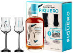  Piquero rum ajándékcsomag 2 tulipán pohárral DRS (0, 7L/ 40%) - goodspirit