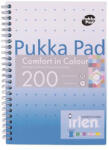 Pukka Pad Spirálfüzet, A5, vonalas, 100 lap, PUKKA PAD "Irlen Jotta Turquise (PUPIRJA5) - tutitinta