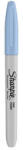 Sharpie Alkoholos marker, 1 mm, kúpos, SHARPIE "Fine Point", pasztellkék (SR0811080) - tutitinta