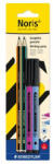 STAEDTLER Grafitceruza és tűfilc készlet, STAEDTLER "Noris® colour edition set", lila+kék tűfilc (TS61BK41) - tutitinta