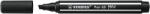 STABILO Filctoll, 1-5 mm, vágott hegy, STABILO "Pen 68 MAX", fekete (TST76846) - tutitinta