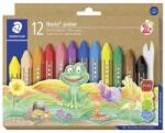 STAEDTLER Noris Junior vastag hatszögletű zsírkréta 12 különböző szín