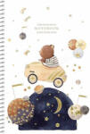 Shkolyaryk Publishing House Spirálfüzet, A5, kockás, 80 lap, SHKOLYARYK, "Made with love", vegyes (SB806126K) - tutitinta