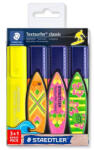 STAEDTLER Szövegkiemelő készlet, 1-5 mm, STAEDTLER "Textsurfer® Classic 364", 3+1 szín (TS364SWP4P) - tutitinta