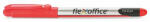 FlexOffice Tűfilc, 0, 3 mm, FLEXOFFICE "FL01", piros (FOFL01P12) - tutitinta