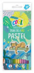 Victoria Színes ceruza készlet, kerek, COOL BY VICTORIA "Pastel", 12 pasztell szín (TVC007) - tutitinta