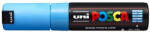 uni Dekormarker, 4, 5-5, 5 mm, UNI "Posca PC-7M", világoskék (TUPC7MVK)