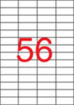 APLI Etikett, univerzális, 52, 5x21, 2 mm, APLI, 5600 etikett/csomag (LCA1284) - tutitinta