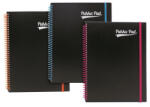 Pukka Pad Spirálfüzet, A4+, vonalas, 100 lap, PUKKA PAD, "Neon notepad (PUPN7662V)