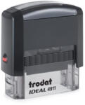 TRODAT Bélyegző, TRODAT "Ideal 4911", fekete ház, fekete párnával (IT4911P2) - tutitinta