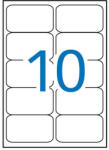APLI Etikett, univerzális, 99, 1x57 mm, kerekített sarkú, APLI, 1000 etikett/csomag (LCA2411) - tutitinta
