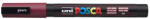 uni Dekormarker, 0, 9-1, 3 mm, UNI "Posca PC-3M", vörösbor (TUPC3MVB) - tutitinta