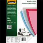 Fellowes Előlap, A4, 150 mikron, PET, FELLOWES, víztiszta (IFW53845) - tutitinta