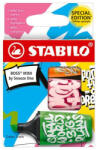 STABILO Szövegkiemelő készlet, 2-5 mm, STABILO, "Boss Mini Snooze One", 3 különböző szín (TST070371) - tutitinta