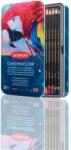 Derwent Creioane colorate Professional Chromaflow, cutie metalica, 24 buc/set, Derwent 2305857