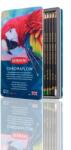 Derwent Creioane colorate Professional Chromaflow, cutie metalica, 12 buc/set, Derwent 2305856