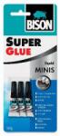 BISON Super Glue Minis 3 × 1 g