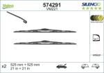 Valeo Silencio 525/525 mm 574291