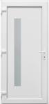 CANDO bejárati ajtó Vigo fehér PVC 98 cm x 208 cm jobb tartozék kilinccsel