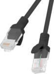 Lanberg Patchcord Lanberg PCU6-10CC-0200-BK, Cat6, U/UTP, 2m, Black (pcu6-10cc-0200-bk)
