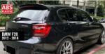  Csomagtartó spoiler kompatibilis BMW 1-es sorozat F20 2011-2019, műanyag SPORT V2 modell, fényes fekete