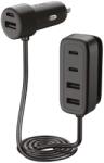 Ttec Încărcător auto cu hub ttec - SmartCharger 6in1, negru (8694470826585)