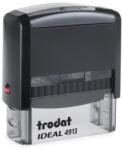 TRODAT Ștampilă, TRODAT "Ideal 4913", carcasă neagră cu tampon negru (4913-P2)
