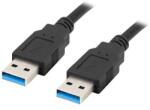 Acer LANBERG USB-A M/M 3.0 1.0m cablu negru lung (CA-USBA-30CU-0010-BK)