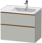 Duravit D-Neo dulap 78.4x45.2x62.5 cm sub chiuveta pe perete gri DE4358004070000 (DE4358004070000)