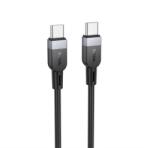 hoco. X109 cablu de date Type-C - Type-C, 300cm, NEGRU (X109_C_C_B_300)