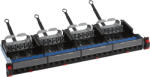 Legrand 033760 19" 1U 24port Cat. 6 UTP árnyékolatlan patch panel