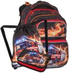 Bagmaster Ghiozdan școlar (set de 3 piese) BagMaster Dopi 26 B - Pompieri