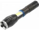 GTV Battery Operated LED Flashlight 1xAAA, 8W, 800lm, 6400K, 500m, IP44, Black