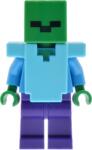 LEGO® Minifigurină Minecraft Zombie cu armură min240 (min240)