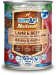 Happy&Fit Dog Konzerv Senior Bárány&Marha céklapéppel 400g