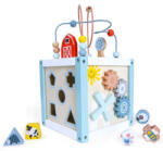 Homelux Sorter educațional de zaruri din lemn cu blocuri de construcție (1020)