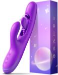 SuperLove G-Spot Fingering Rabbit Vibrator Purple Vibrator
