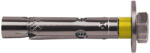 Celo 9X14100DT DNBOLT HATLF ÁLLÍTHATÓ FÉM DŰBEL - A2 ROZSDAMENTES ACÉL M14-100/40 50db/cs (9x14100dt)