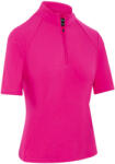 Callaway Rib Play Short Sleeve Mock Fuchsia Purple Női póló M