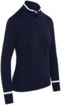 Callaway Thermal Long Sleeve Colourblock Top Peacoat Női póló XL