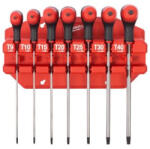 Milwaukee Rack T-Torxkulcs készlet Komfort markolattal 7 részes (4932498690)
