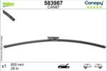 Valeo Canopy 650 mm 583987