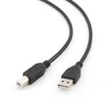 Gembird USB 2.0 AM-BM nyomtató kábel 1m fekete (CCP-USB2-AMBM-1M) (28195)