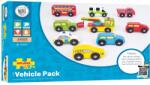 Bigjigs Toys Autó szett (BJT060) (BJT060)