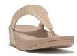 FitFlop Lábujjközös papucsok LULU CRYSTAL EMBELLISHED TOE-POST Bézs 40